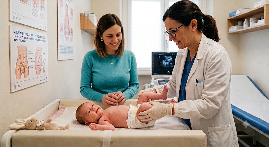 Prevenire la displasia dell'anca: l'importanza dell'ecografia neonatale